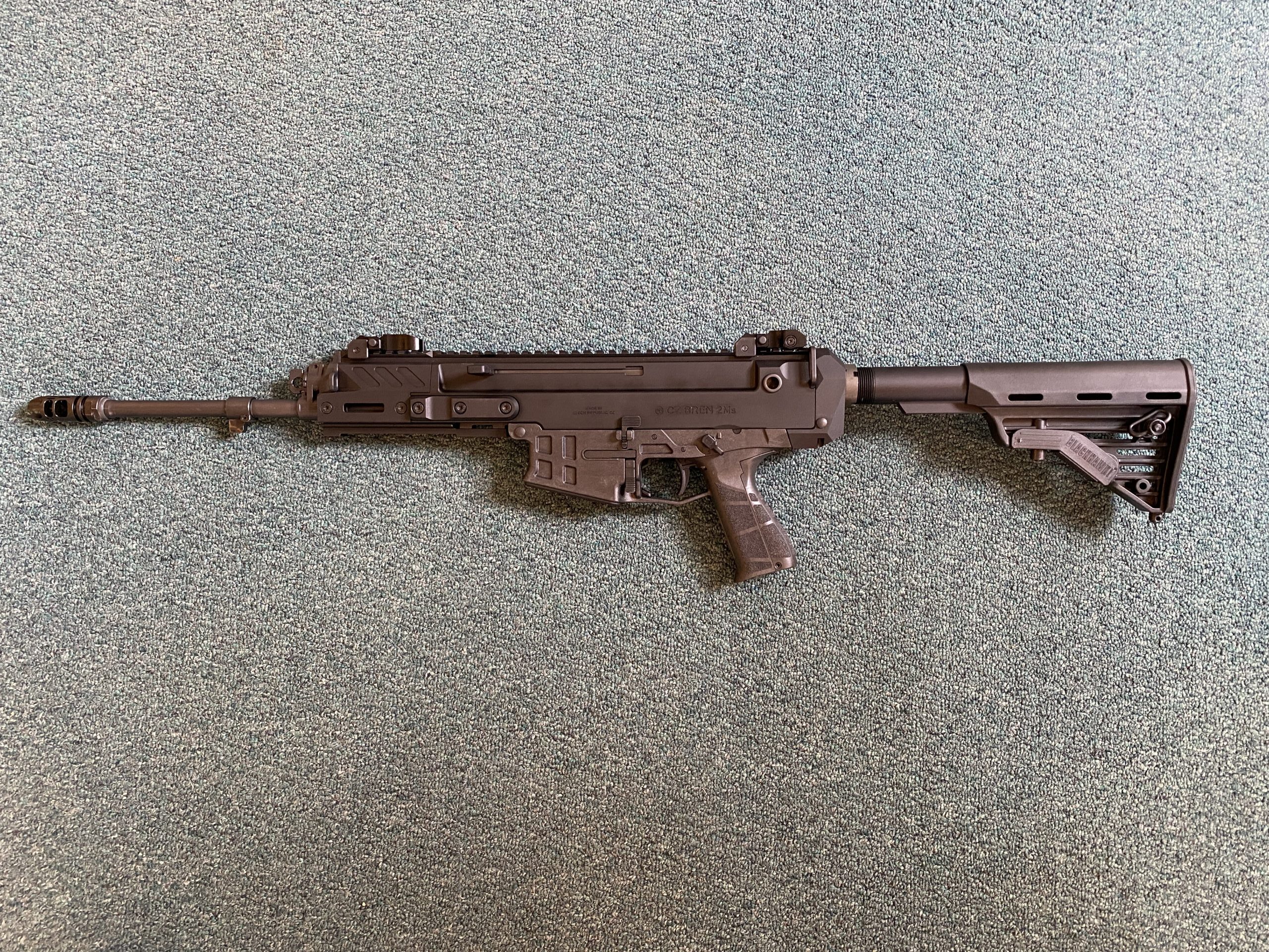 CZ Bren 2 MS Pistol Converted to Carbine