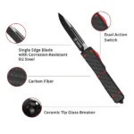 Carbon Fiber OTF Knife
