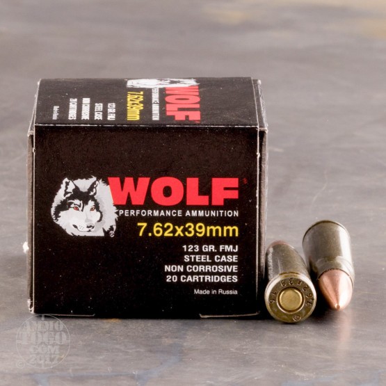 7.62×39 Wolf Ammo, case of 1000 rds, $450, while it lasts